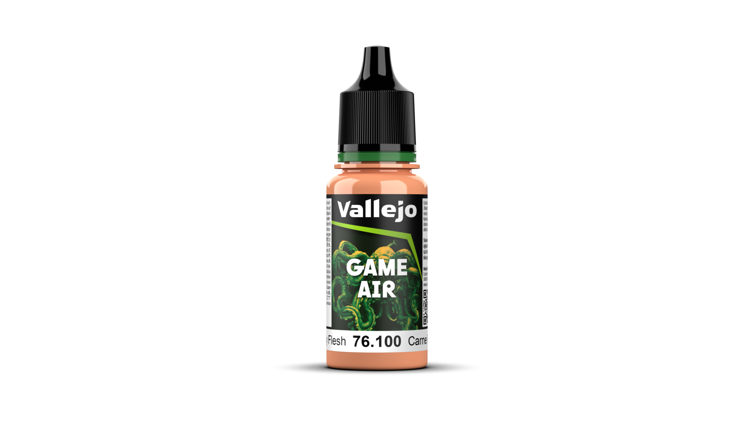 004-76100-GameAir-newIC-1.png Vallejo Game Air Color 76100 – Carne Rosa – 18ml - Imagen 1
