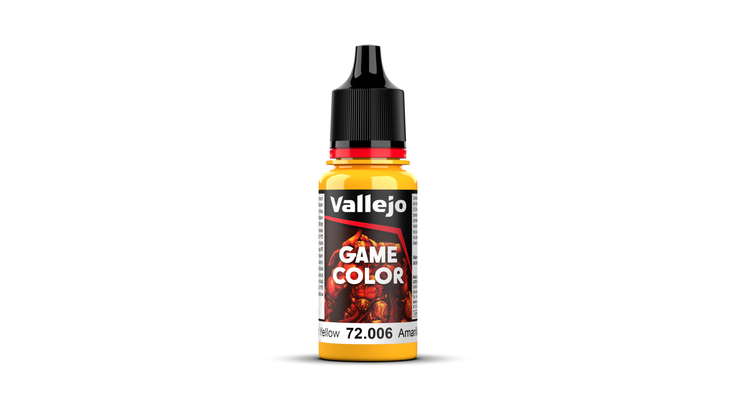 014-72006-game_color-newIC Vallejo Game Color 72006 – Amarillo Soleado – 18ml - Imagen 1