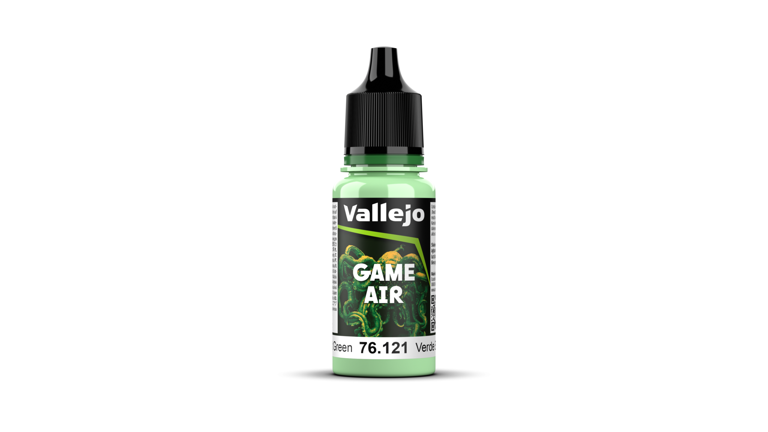 030-76121-GameAir-newIC-1.png Vallejo Game Air Color 76121 – Verde Espectral – 18ml - Imagen 1