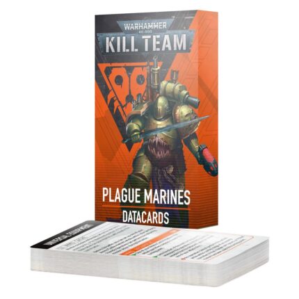 KILL TEAM  DATACARDS: PLAGUE MARINES (ENG