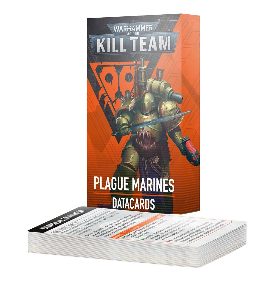 60050102019_PlagueMarineDatacards1.jpg KILL TEAM DATACARDS: PLAGUE MARINES (ENG - Imagen 1
