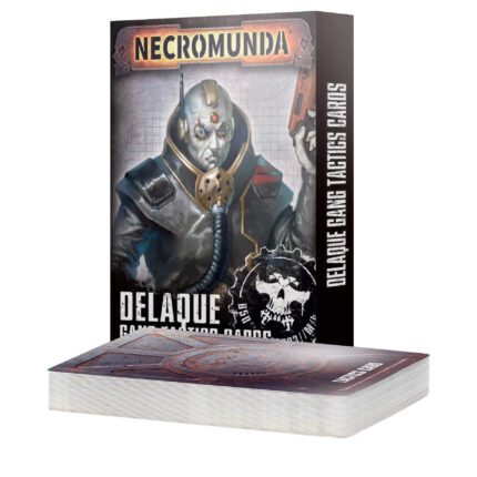 NECROMUNDA:  DELAQUE GANG TACTICS CARDS
