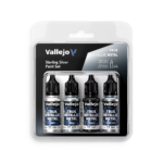 Vallejo True Metallic Metal Set 77251 – Plata de Ley