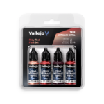 Vallejo True Metallic Metal Set 77254 – Rojo Rubí