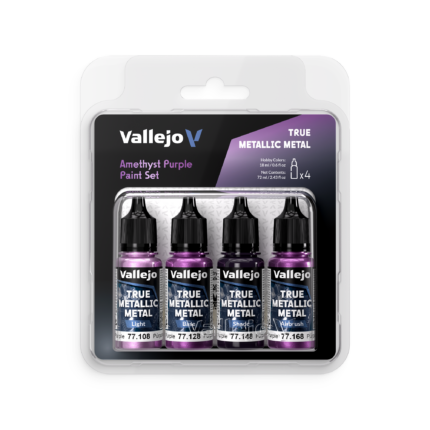 Vallejo True Metallic Metal Set 77255 – Púrpura Amatista