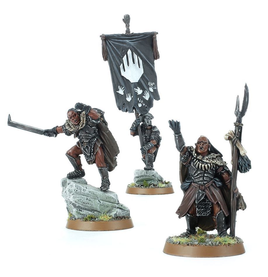 99061462071_FightingUrukHaiCommand01.jpg Fighting Uruk-hai™ Warrior Command Pack (Web Only) - Imagen 1