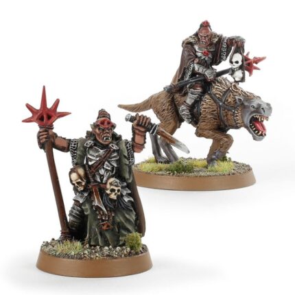 Orc  Shaman on Warg™ (Web Only)