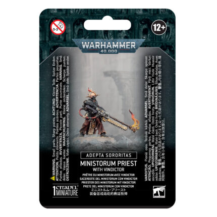 A/S:  MINISTORUM PRIEST WITH VINDICTOR