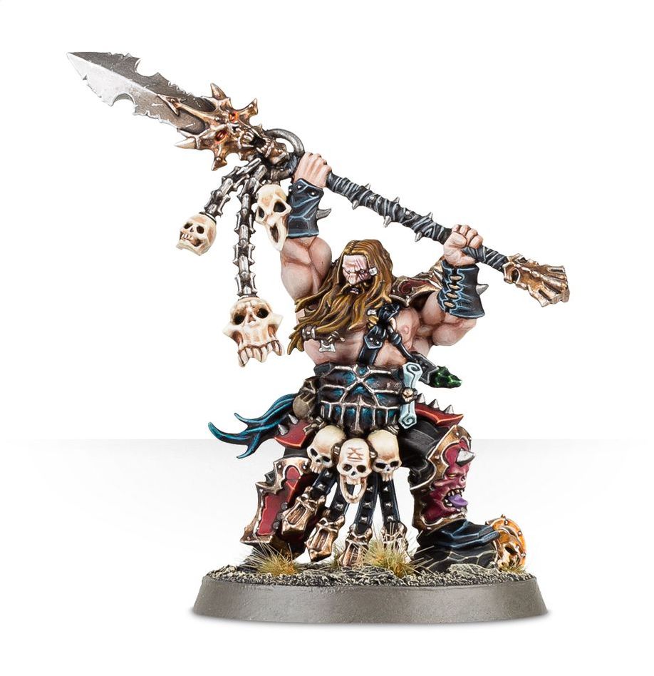 99070201017_ExaltedDeathbringerImpalingSpear01.jpg Exalted Deathbringer with Impaling Spear (Web Only) - Imagen 1