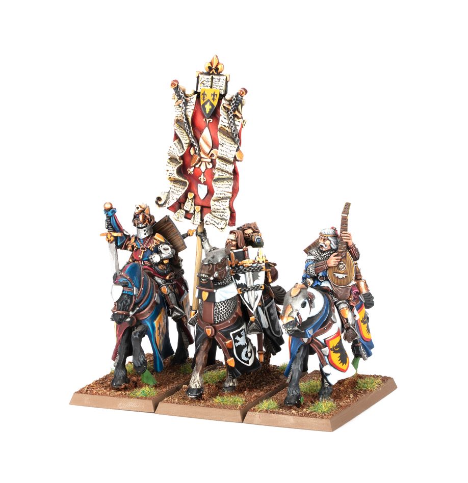 99112703021_QuestingKnightsCommand2.jpg Bretonnian Questing Knights Command (Web Only) - Imagen 1