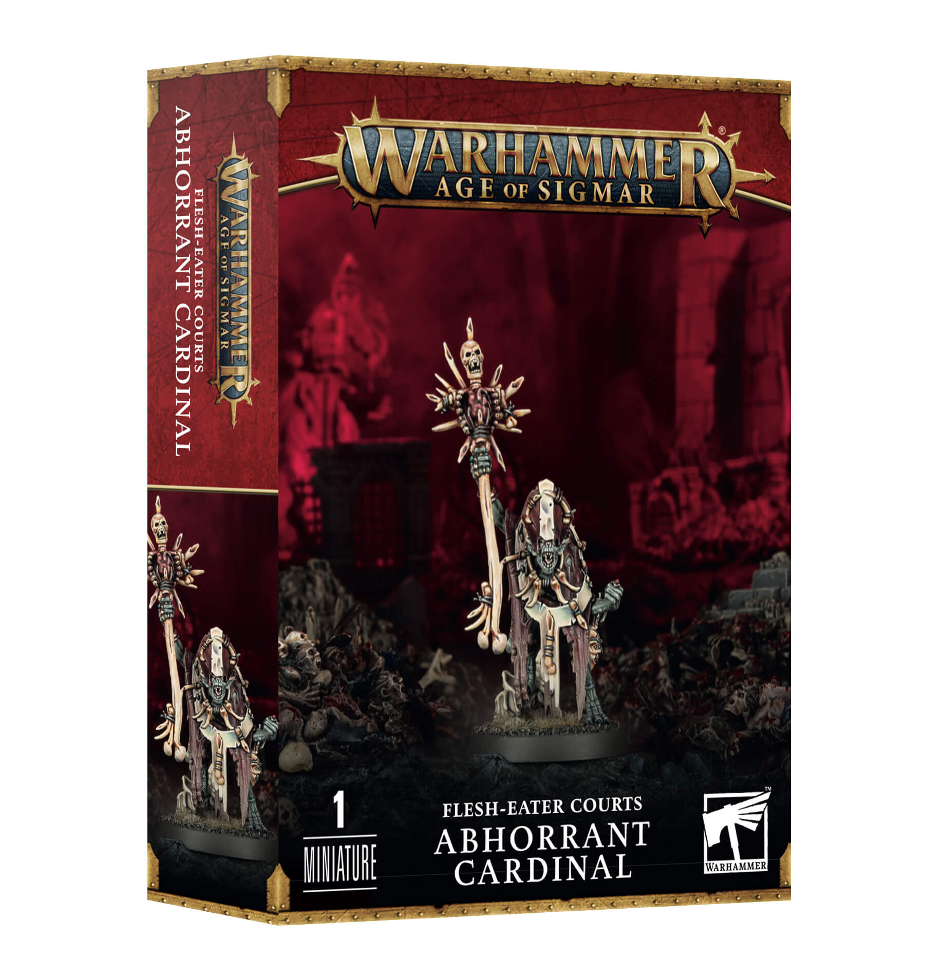 99120207155_FECAbhorrentCardinal06.jpg FLESH-EATER COURTS: ABHORRANT CARDINAL - Imagen 1