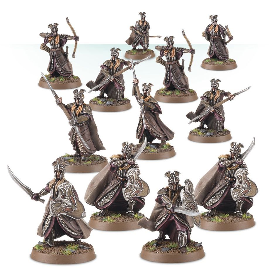 99811463022_MirkwoodArmouredElves01.jpg MIRKWOOD ARMOURED ELVES WARBAND (Web Only) - Imagen 1