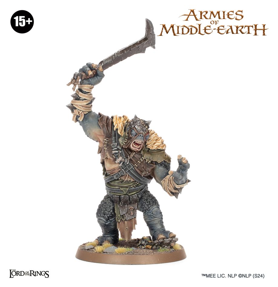 99861466016_BuhrdurHillTrollChieftain1.jpg Buhrdûr™, Hill Troll Chieftain (Web Only) - Imagen 1