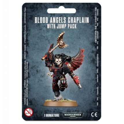 BLOOD ANGELS  CHAPLAIN WITH JUMP PACK