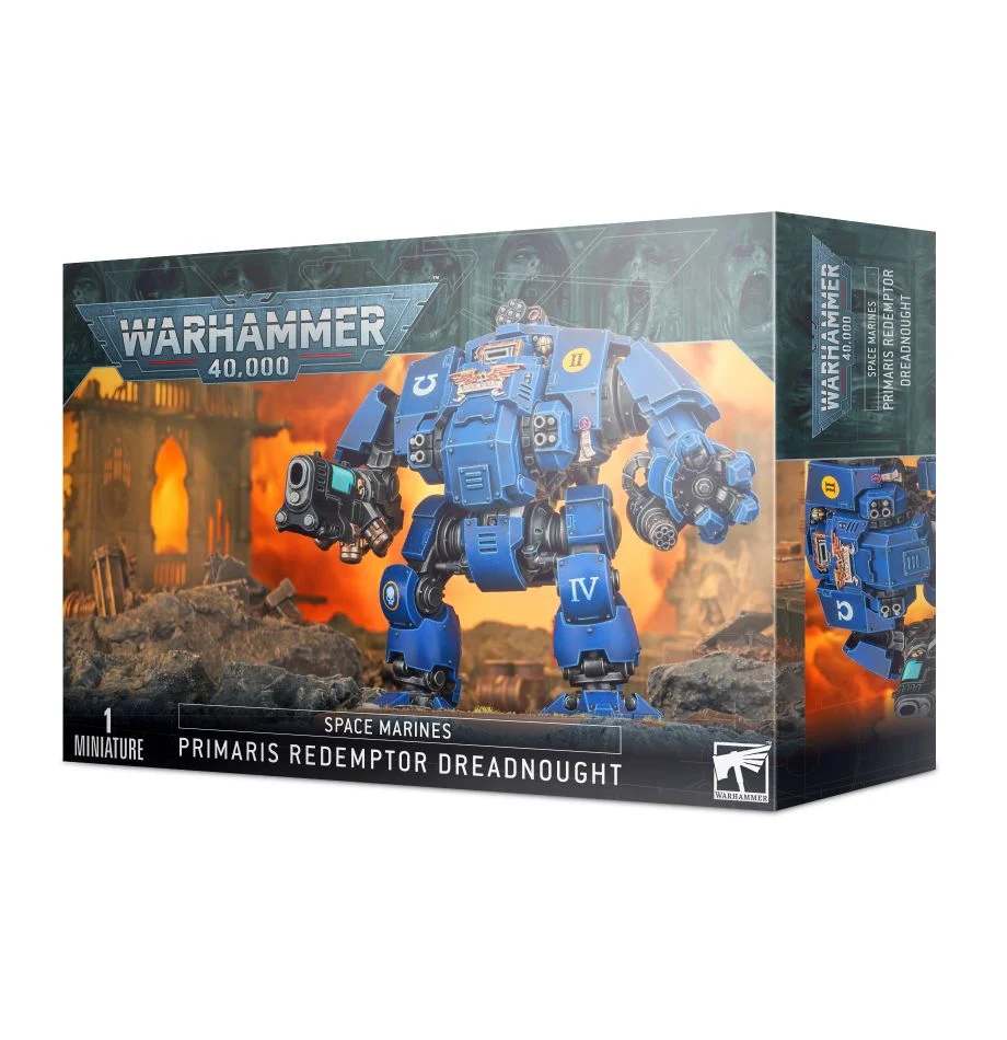 DREADNOUGHT-REDENTOR-PRIMARIS-DE-LOS-MAR.webp S/MARINES PRIMARIS REDEMPTOR DREADNOUGHT - Imagen 1