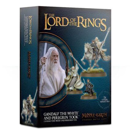 GANDALF THE  WHITE & PEREGRIN TOOK