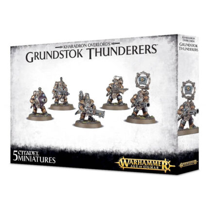 KHARADRON  OVERLORDS GRUNDSTOK THUNDERERS