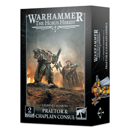 L/ASTARTES:  PRAETOR & CHAPLAIN CONSUL