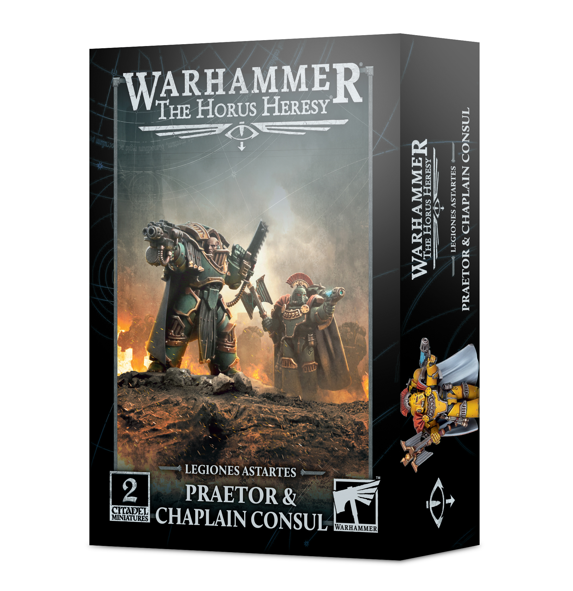 LASTARTES-PRAETOR-CHAPLAIN-CONSUL.jpg L/ASTARTES: PRAETOR & CHAPLAIN CONSUL - Imagen 1