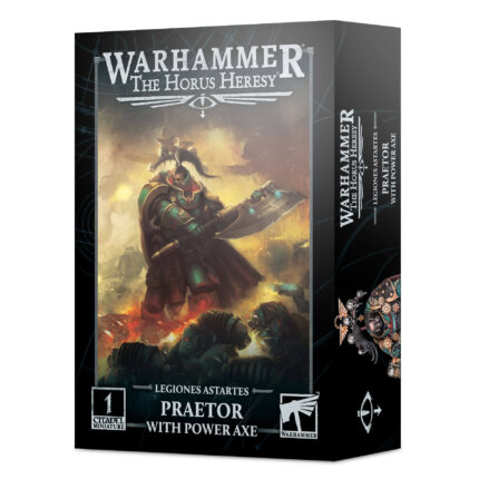 L/ASTARTES:  PRAETOR WITH POWER AXE