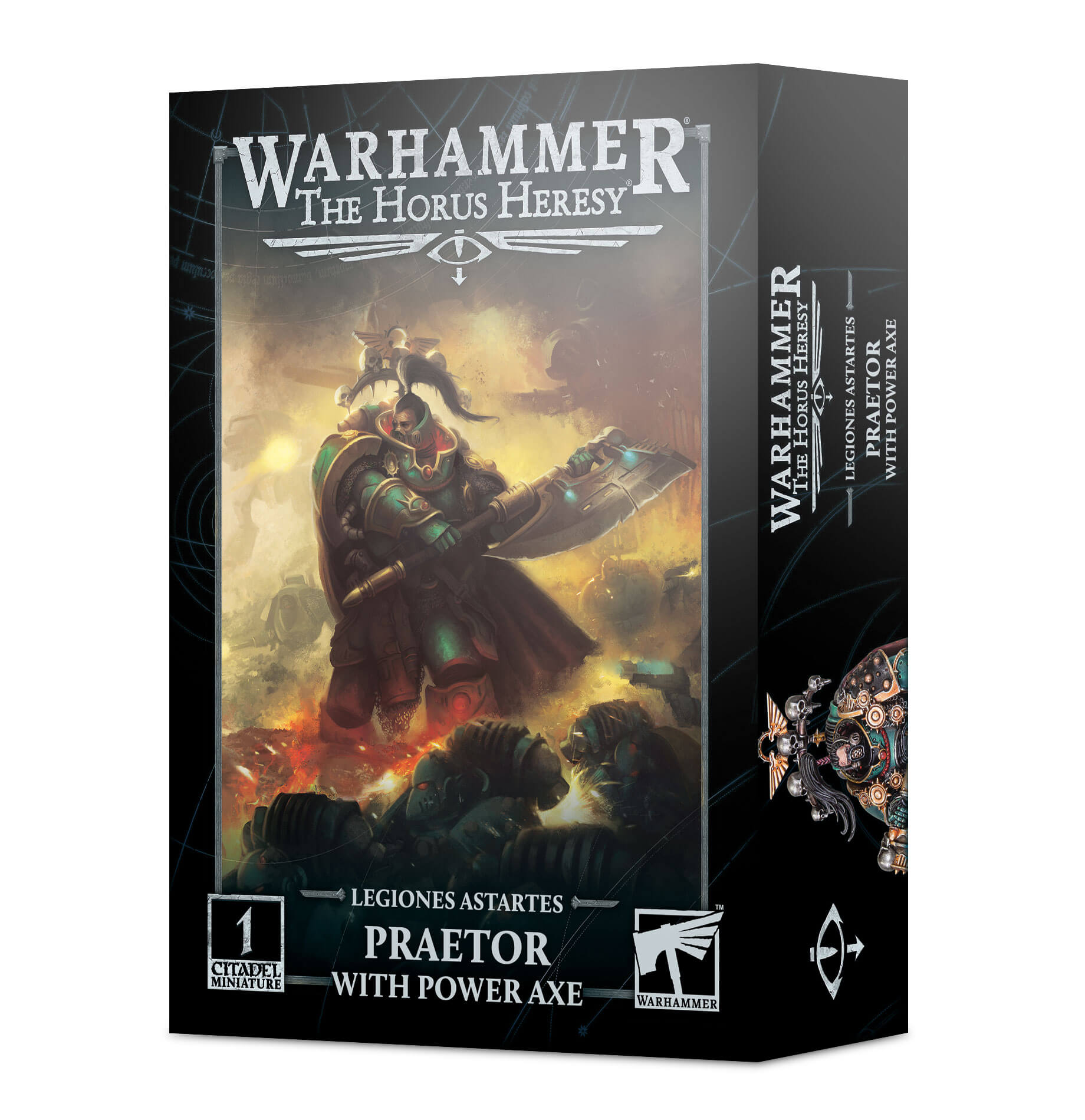 LASTARTES-PRAETOR-WITH-POWER-AXE.jpg L/ASTARTES: PRAETOR WITH POWER AXE - Imagen 1
