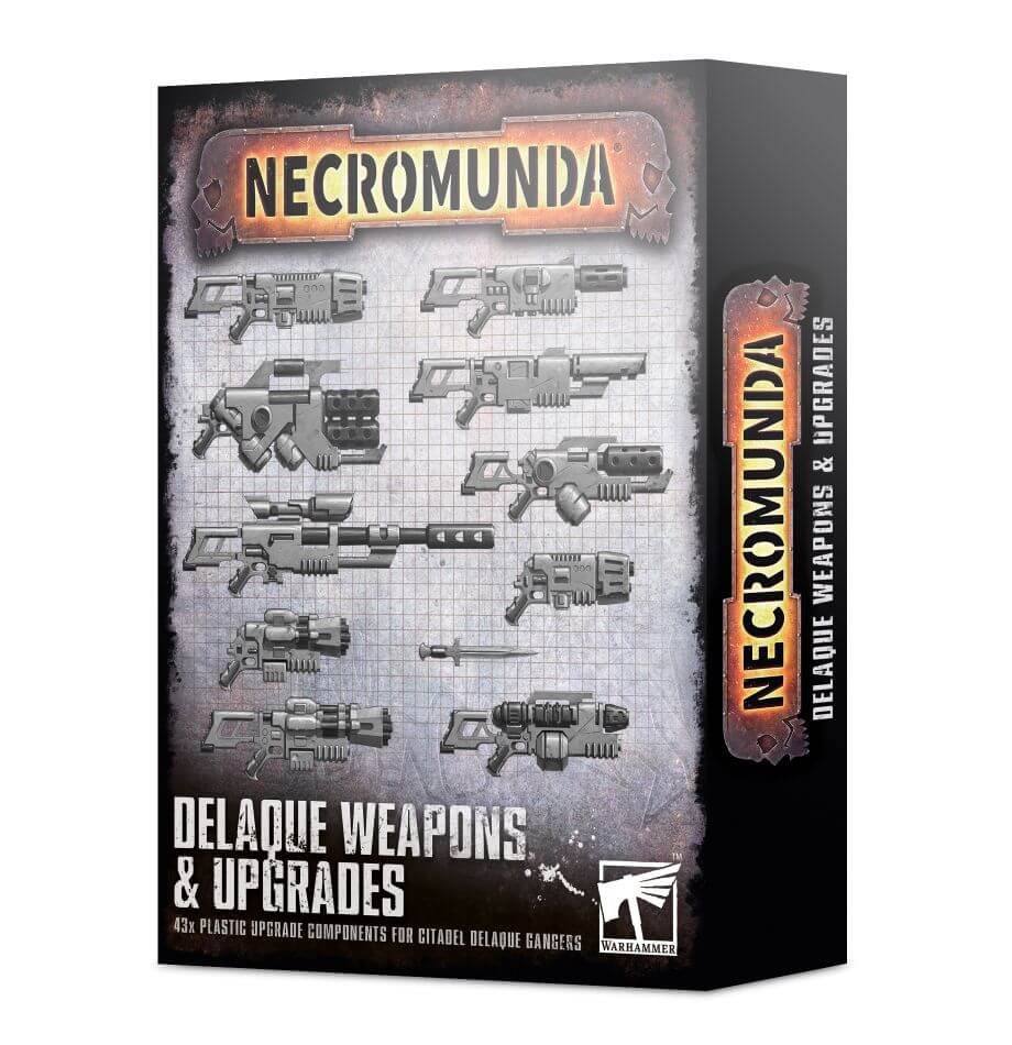 NECROMUNDA-DELAQUE-WEAPONS.jpg NECROMUNDA: DELAQUE WEAPONS - Imagen 1