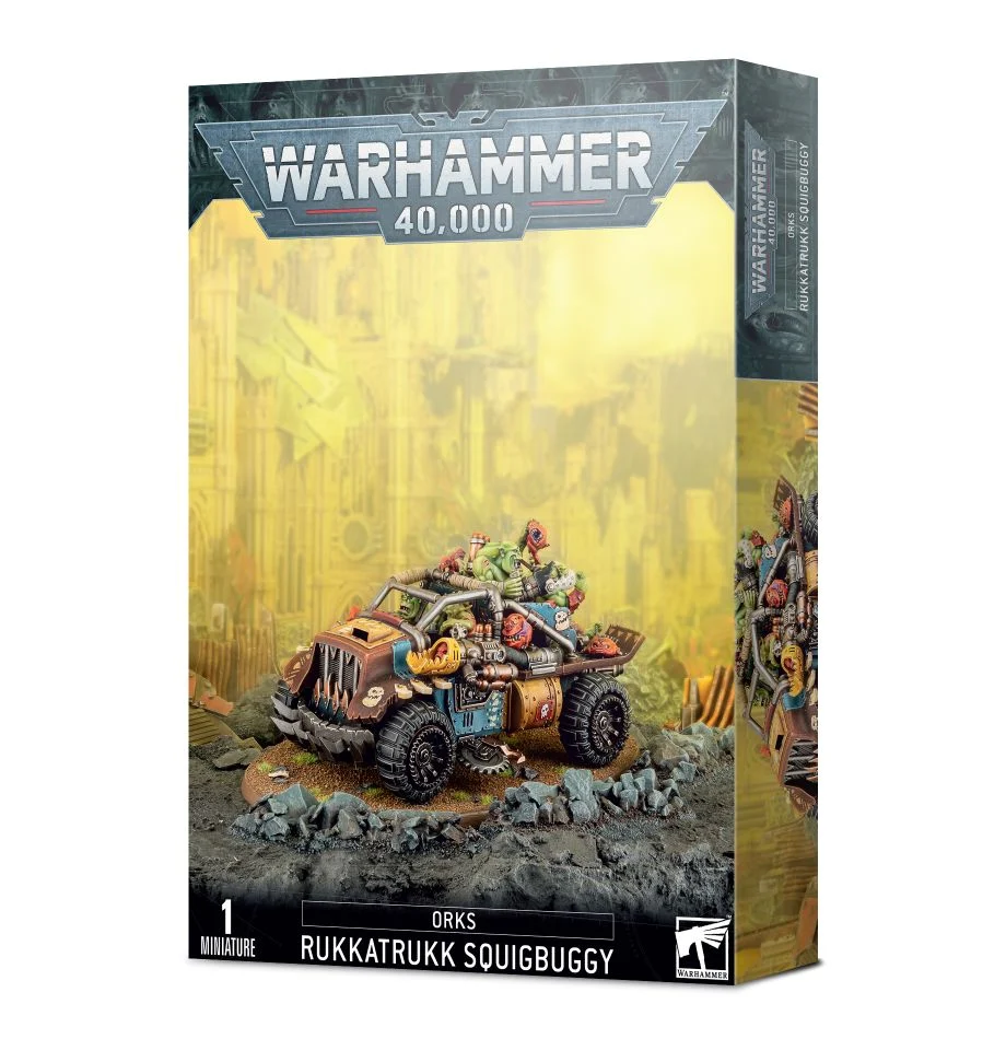 ORKS-GARRAPATONETA.webp ORKS: RUKKATRUKK SQUIGBUGGY - Imagen 1