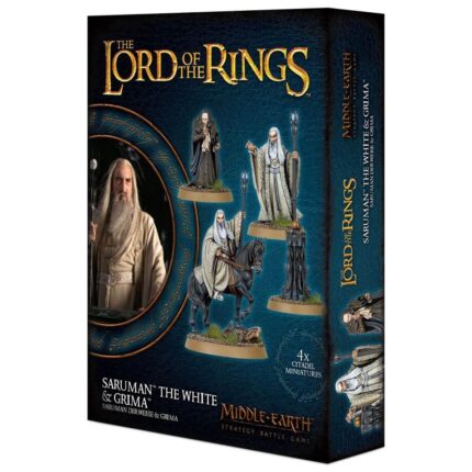 SARUMAN THE  WHITE & GRIMA