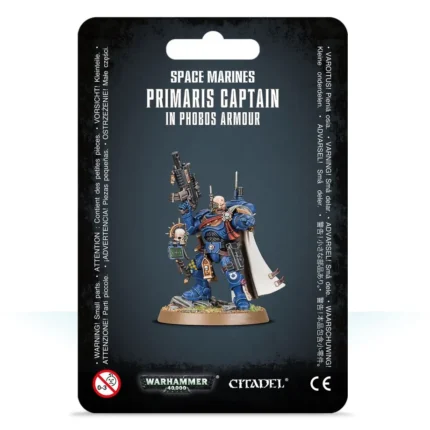 SPACE MARINES  CAPTAIN IN PHOBOS ARMOUR