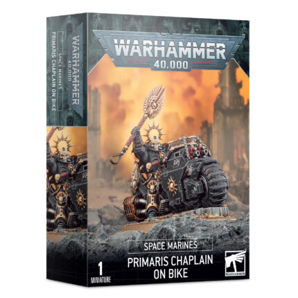 SPACE  MARINES: PRIMARIS CHAPLAIN ON BIKE