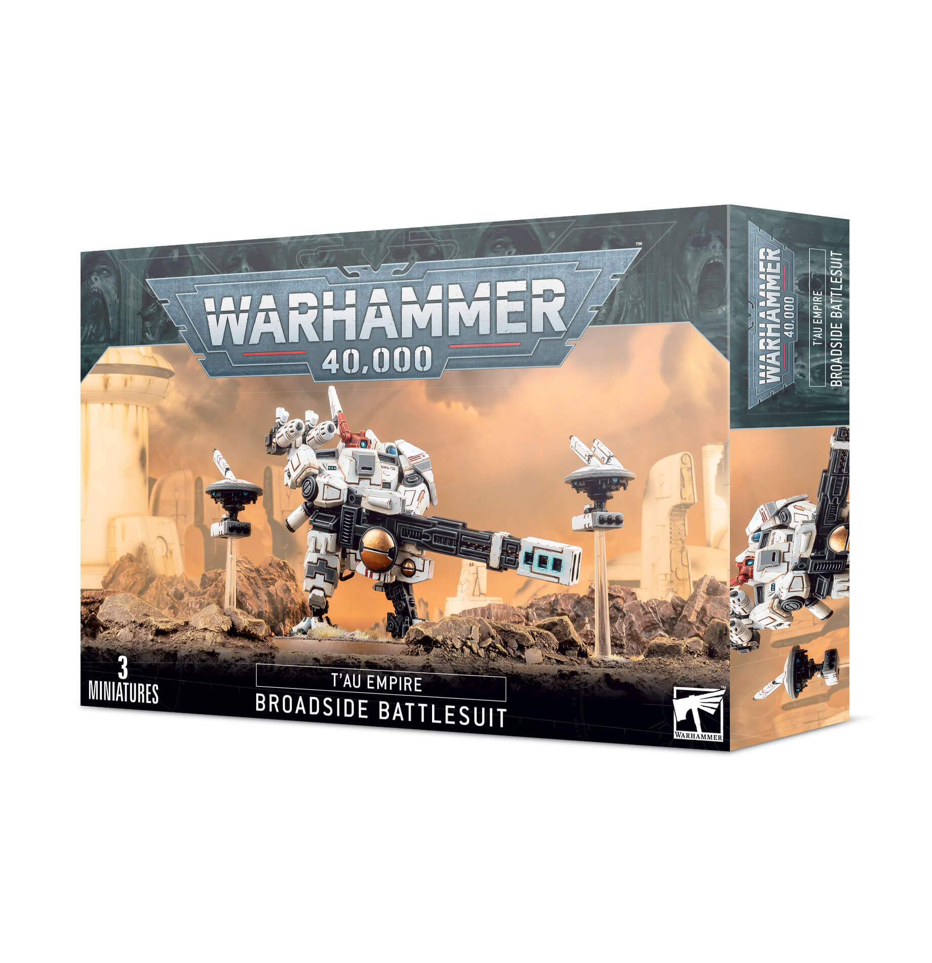 TAU-EMPIRE-EXOARMADURA-APOCALIPSIS.jpg T'AU EMPIRE: BROADSIDE BATTLESUIT - Imagen 1