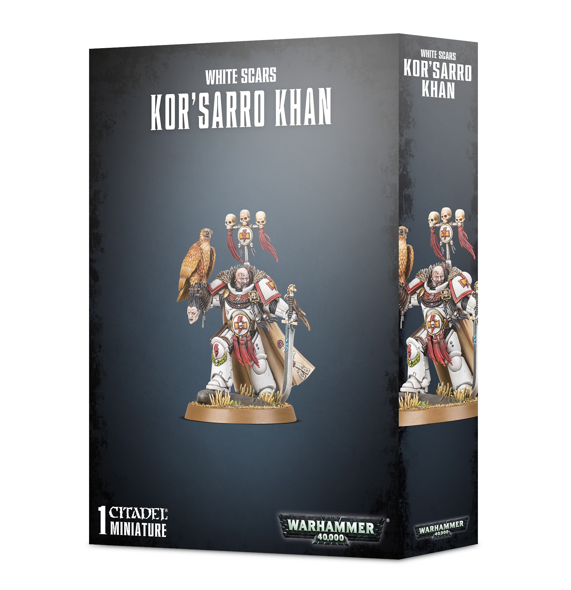 WHITE-SCARS-KORSARRO-KHAN.jpg WHITE SCARS KOR'SARRO KHAN - Imagen 1