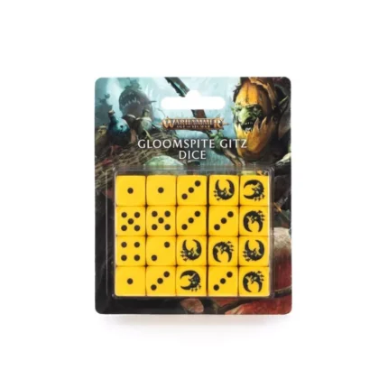 Dados  Gloomspite Gitz Warhammer Age of Sigmar