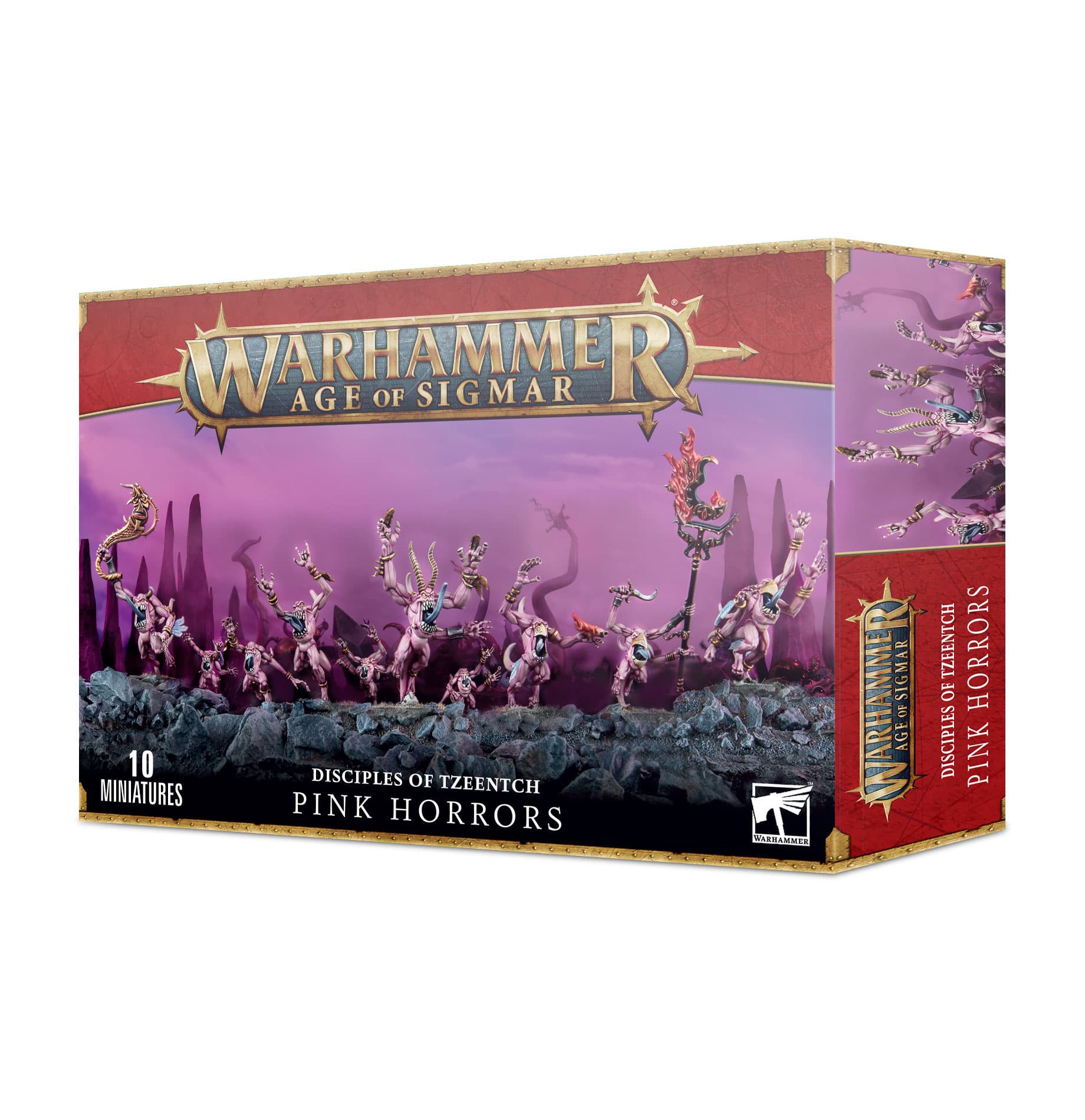 DAEMONS OF  TZEENTCH PINK HORRORS - Imagen 1