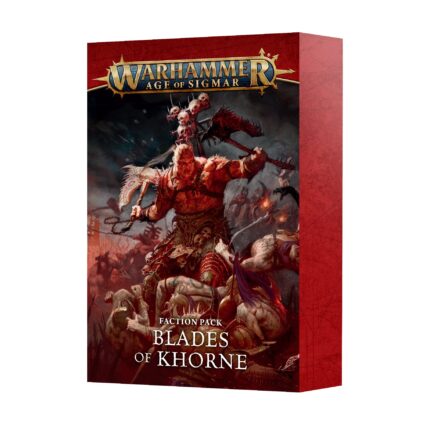 PACK DE  FACCION: FILOS DE KHORNE (ESP)