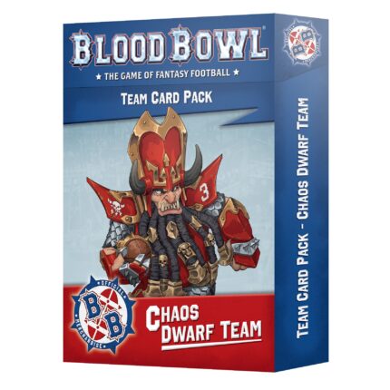 BLOOD BOWL:  CHAOS DWARF CARDS