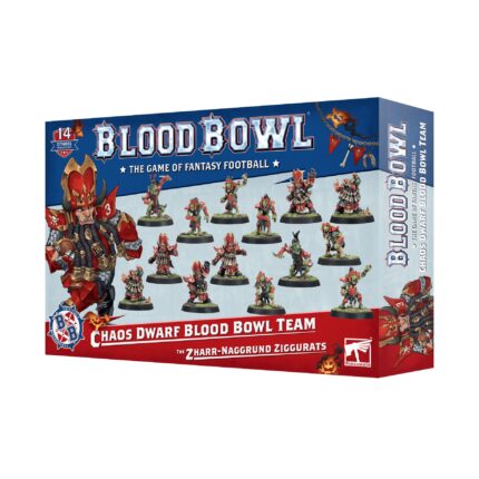 BLOOD BOWL:  CHAOS DWARF TEAM