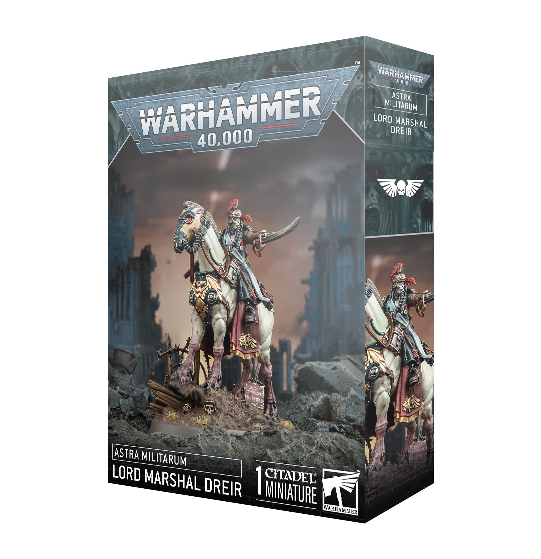 A/MILITARUM:  KRIEG LORD-MARSHAL DREIR - Imagen 1