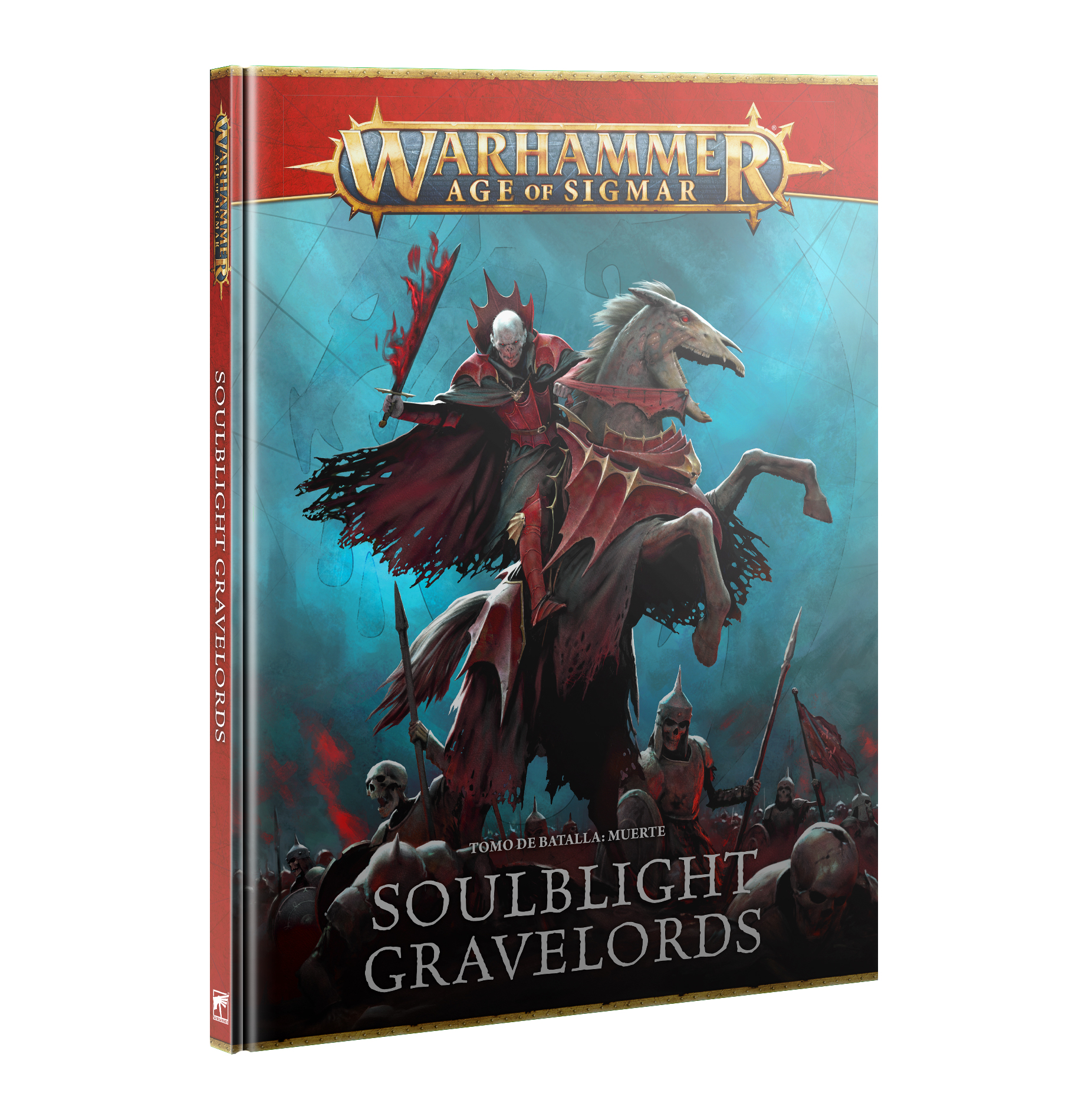 https___trade.games-workshop.com_assets_2025_05_03030207019_SPASoulblightGravelordsBattletomeHB1.jpg TOMO DE BATALLA: S/BLIGHT GRAVELORDS ESP - Imagen 1