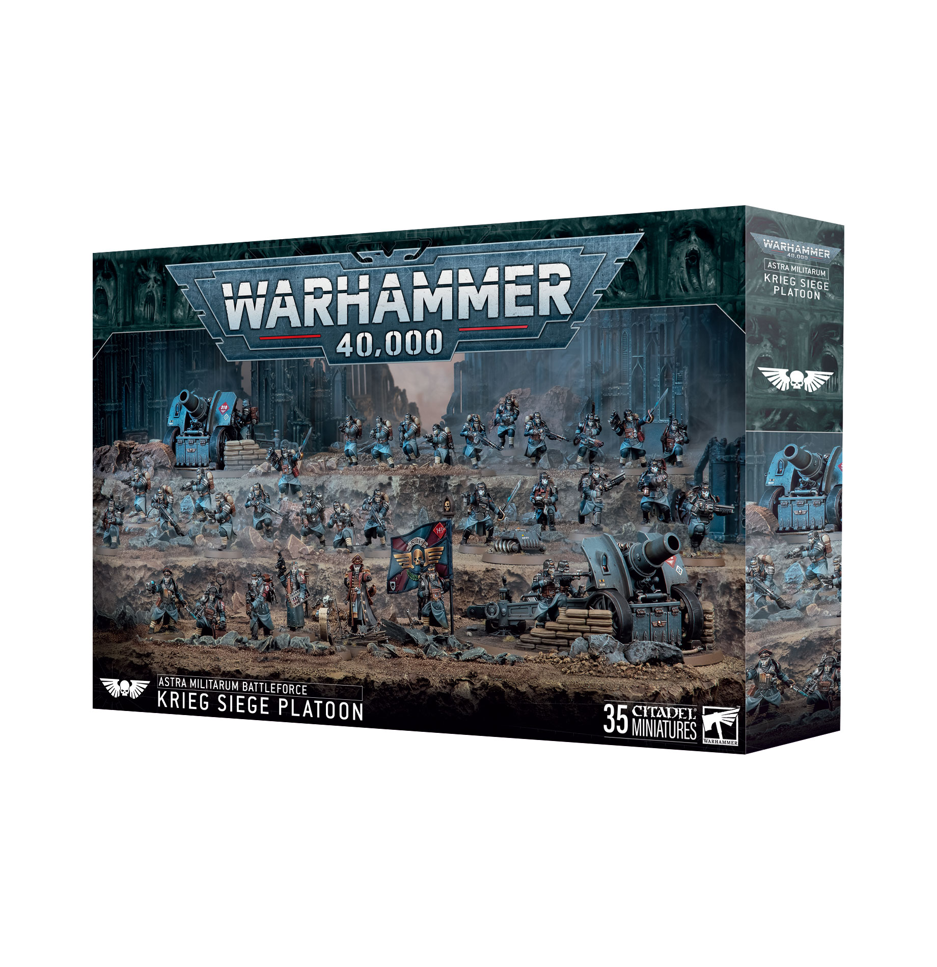 https___trade.games-workshop.com_assets_2025_11_99120105149_AstraMilitarumKriegSiegePlatoon13.jpg BATTLEFORCE: KRIEG SIEGE PLATOON - Imagen 1