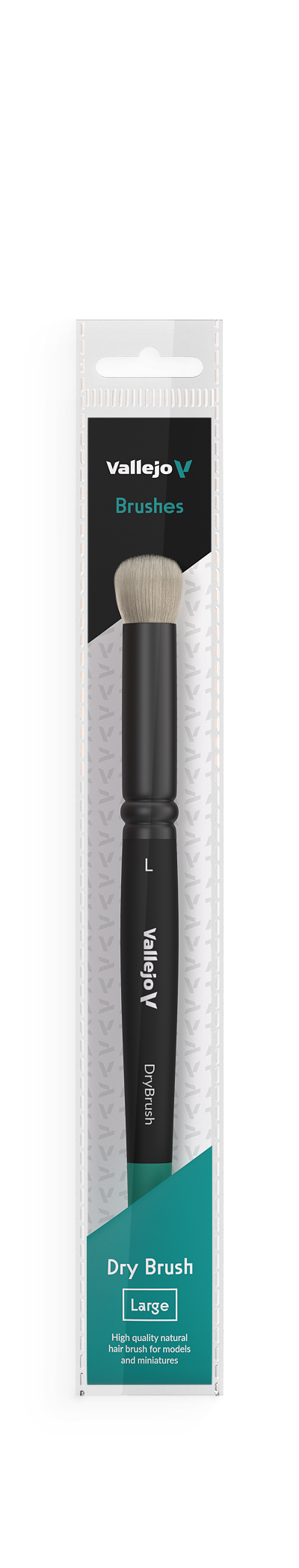 B07003-Dry-Brush-Large-Blister Pincel Dry Brush Large Vallejo - Imagen 1