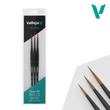 Detail Design Set Pinceles Vallejo