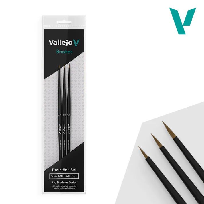Pro Modeler Definition Pinceles Set Vallejo