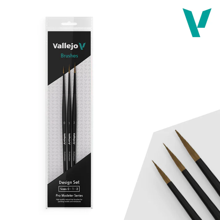 Pro Modeler Design Pinceles Set Vallejo