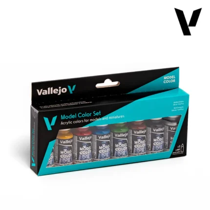 Set 8 Pinturas Wargames Basics Model Color Vallejo (70260)