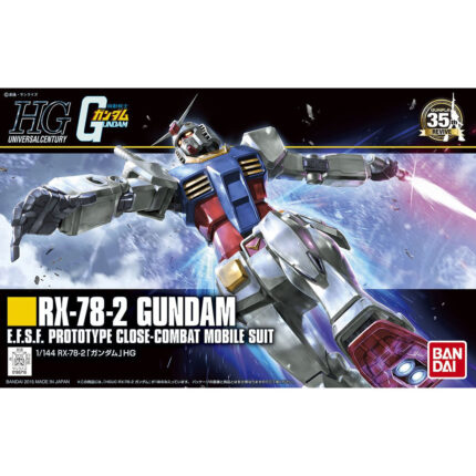 1/144 HGUC RX-78-2 Gundam Bandai Model Kit