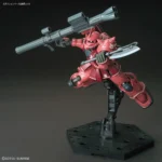 HG 1/144 Zaku II Char Red Comet Bandai Model Kit - Imagen 7