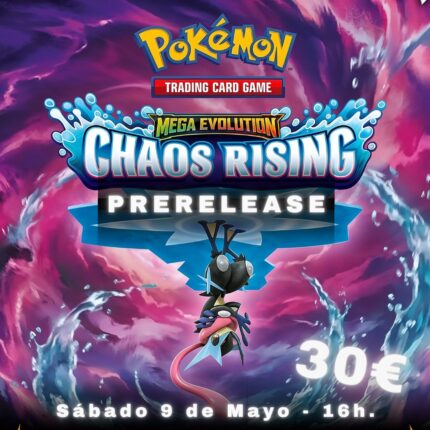 Pokémon TCG: Chaos Rising – Presentación Sábado 9 de Mayo