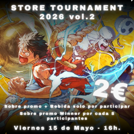 One Piece Store Tournament 2026 vol.2 - 15 de Mayo