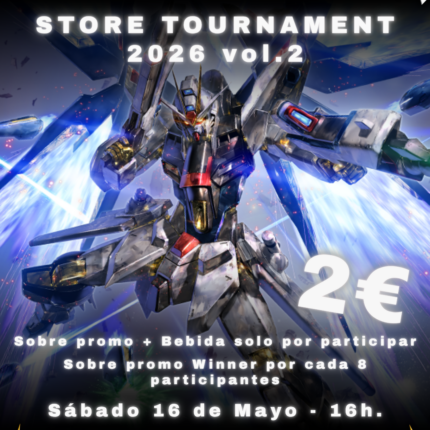 Gundam Store Tournament 2026 vol.2 - 16 de Mayo